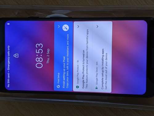 Google - Pixel 3 with 64GB Memory Cell Phone (Unlocked) - Just black - works on all SA networks