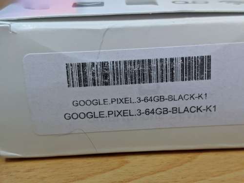 Google - Pixel 3 with 64GB Memory Cell Phone (Unlocked) - Just black - works on all SA networks