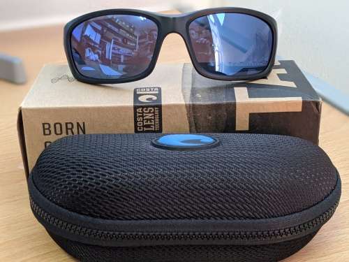 Costa del Mar - Jose - Matte Gray sunglasses made for sport fisherman