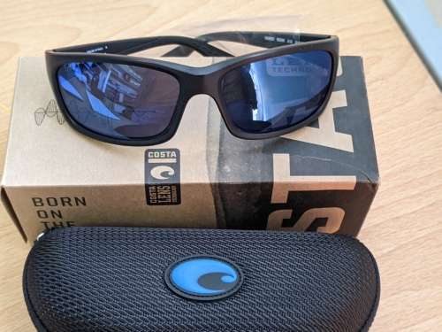 Costa del Mar - Jose - Matte Gray sunglasses made for sport fisherman