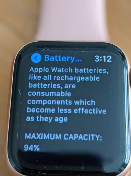 Apple Watch Series 5 40mm - Rose gold - Pink band + wireless charging cable