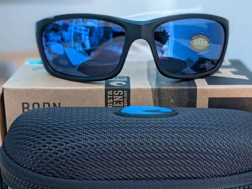 Costa del Mar - Jose - Matte Gray sunglasses made for sport fisherman