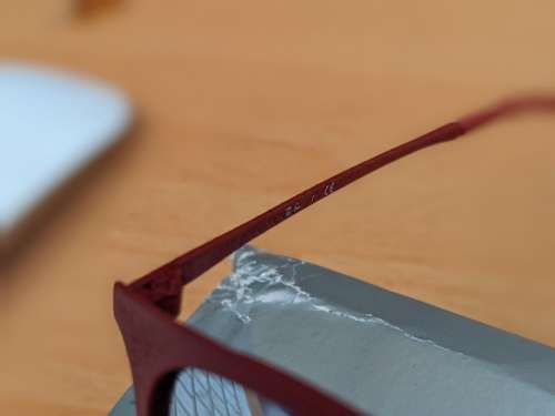 Ray-Ban Unisex Erika Metal Bordeaux Sunglasses RB3539-9023B5-54