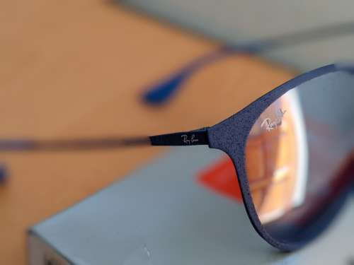 Ray-Ban Unisex Erika Metal Blue Unisex Sunglasses - RB3539-90221U-54