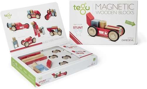 Tegu Daredevil Magnetic Wooden Block Set