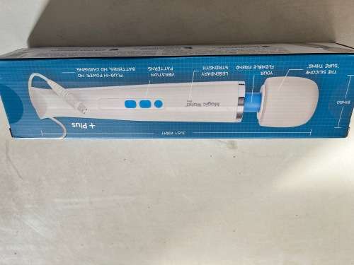 Magic Wand Plus (New 2019 HV-265) The Original Personal Massager with Built-in 4 Speed Controller