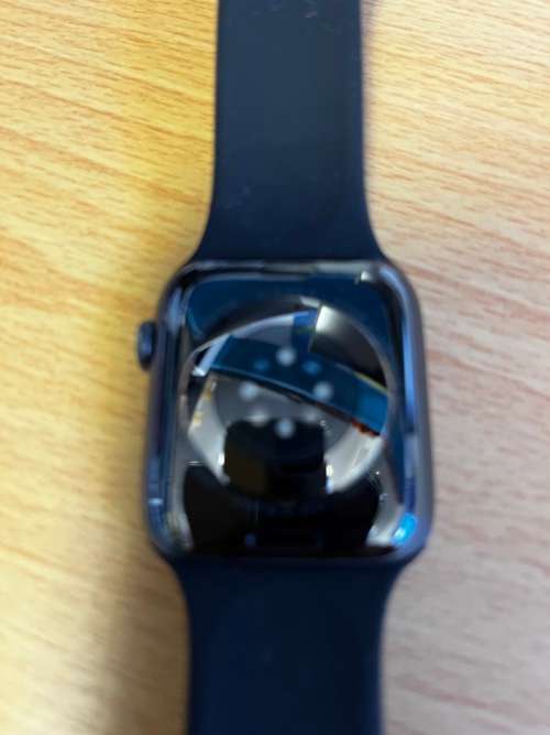 Apple Watch - Series 6 - 44mm - GPS and cellular (UK version) - Black - Battery health 83%