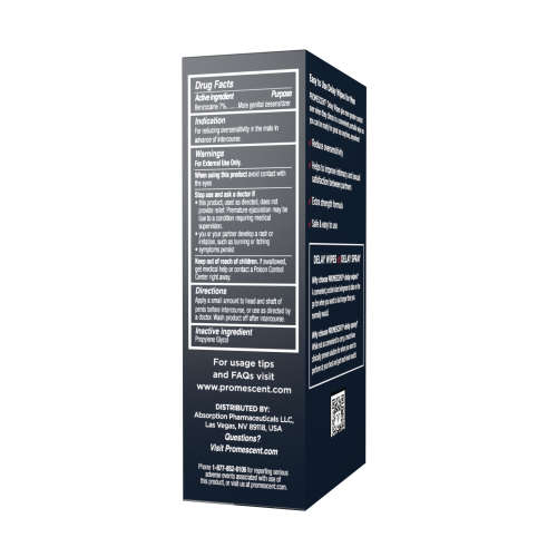 Promescent delay wipes - 15 pack