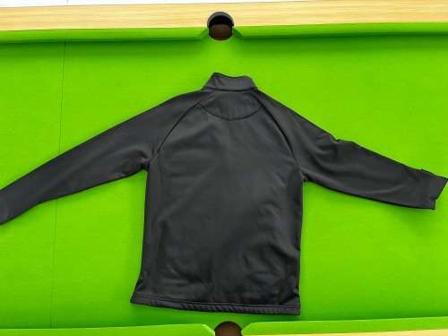 Swagg mens` golf top - half puffer jacket - Large - Black
