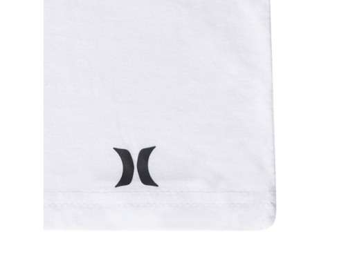 Hurley Men`s Classic Crewneck Tee - White - XLarge