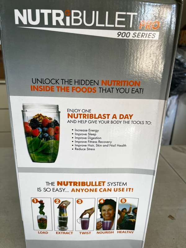 Nutribullet 900W Pro series - 15 piece set - Parallel import