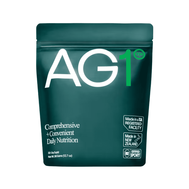 Athletic Greens (AG1) Premium Green Superfood Cocktail  30 Serving Pouch (360g)