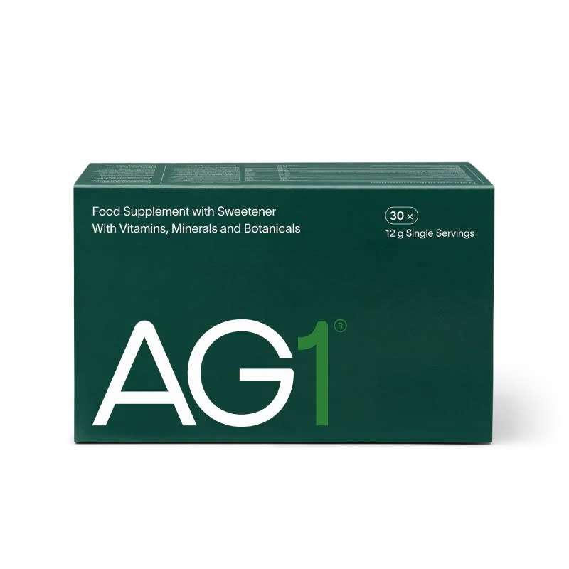 Athletic Greens (AG1) Premium Green Superfood Cocktail  30 Travel packs