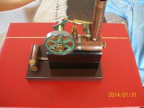 small live steam engine model hand build like new