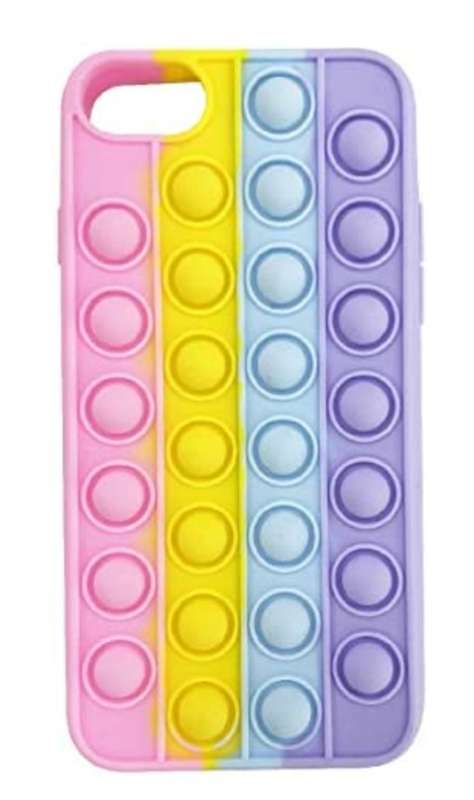 Apple iPhone 6/7/8/SE 2020 pop-it fidget stress reliever phone case