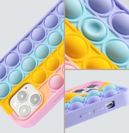 Apple iPhone 6plus/7plus/8plus pop-it fidget stress reliever phone case