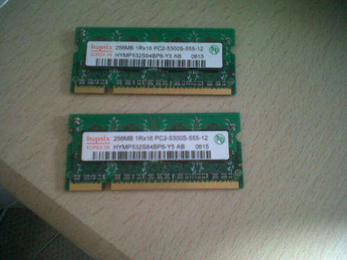Laptop Ram 256 MB