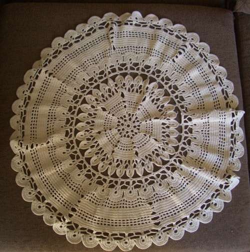 Crochet Doily Tablecloth