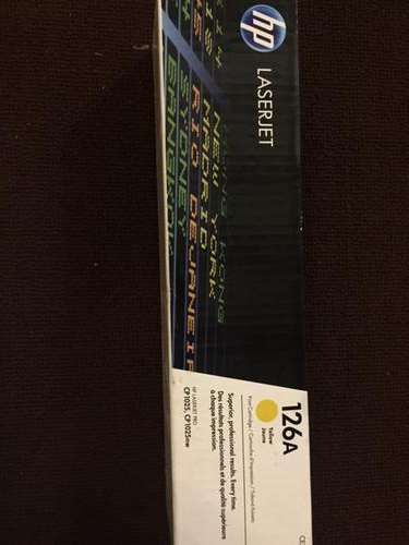 HP 126A Yellow LaserJet Toner Cartridge