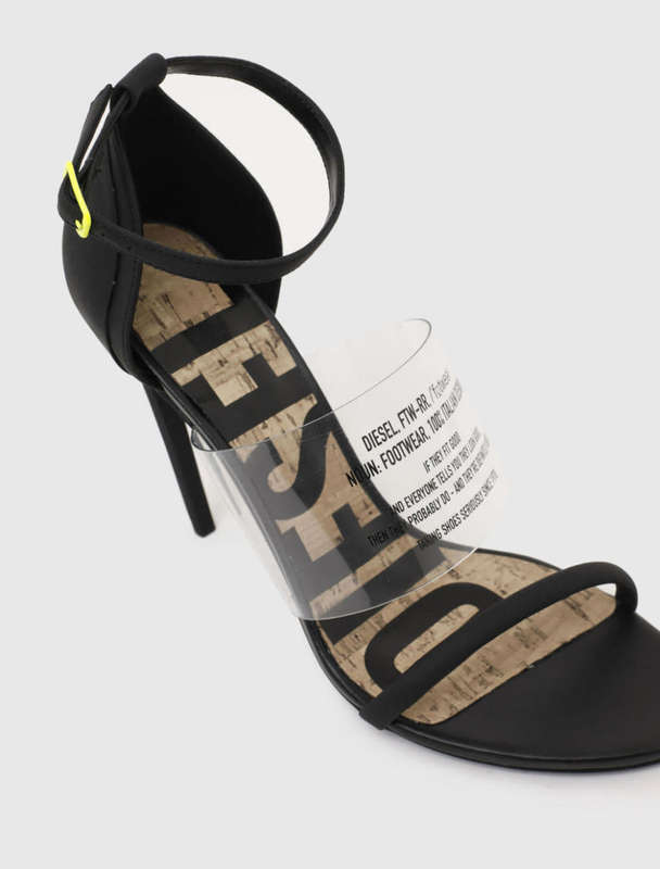 Diesel Strappy Faux Leather Sandals - Size 3 UK/SA (NEW) Worth R4599.99!!!