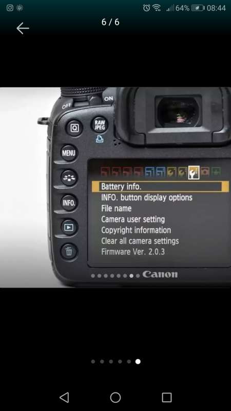 Canon 7D Mark (Body Only) like new with low shutter count