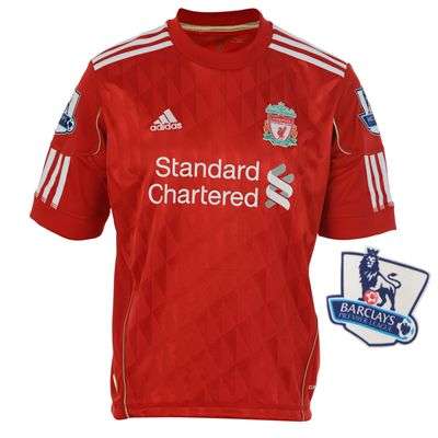 liverpool home shirts with FA badges