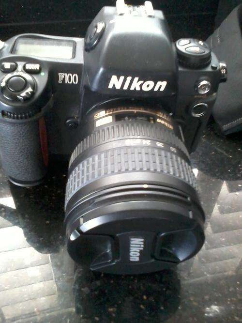 NIKON F100 with  18 to 70 Zoom lens
