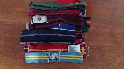 Collection of staple belts and buckles