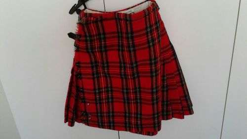 Royal Stewart tartan kilt