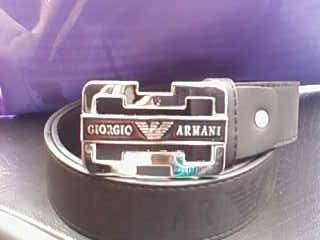 GIORGIO ARMANI BELT ( BLACK )