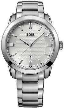 ## Fathers Day Special ## HUGO BOSS Men's Silver Quartz Stainless Steel Watch - FREE COURIER !!