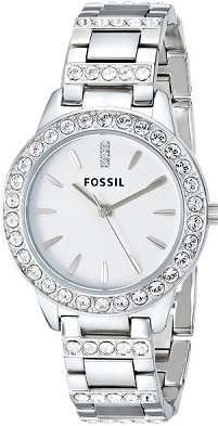 Fossil Women's Jesse ES2362 Silver Stainless-Steel Quartz Watch