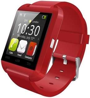 U8 Bluetooth Smart Watch | Red Color - Buy 5 or more, get 1 FREE !!
