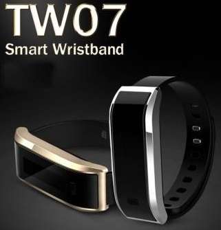TW07 Bluetooth Smart Watch I Silver & Black Colors
