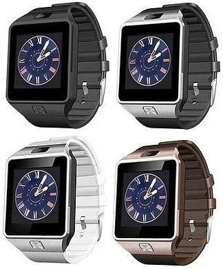 DZ09 Smart GSM Phone Watch, Camera, Sim / Memory Card Slot - 4 Colors - Local Stock