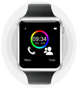 A1 Smart Watch | Silver Face I FREE SHIPPING