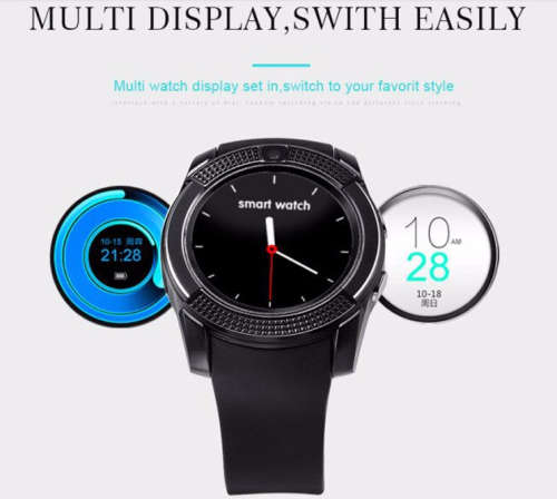 V8 Proffesional Smart Watch - Light Grey