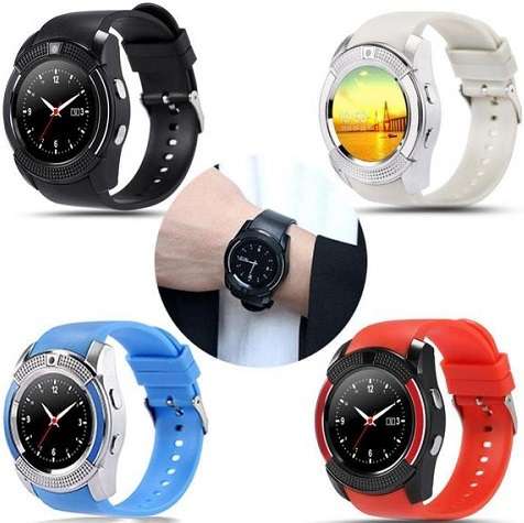 V8 Proffesional Smart Watch - Light Grey
