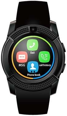 V8 Proffesional Smart Watch | Black | FREE SHIPPING