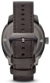 EMPORIO ARMANI Men's Sportivo Brown Leather Quartz Watch