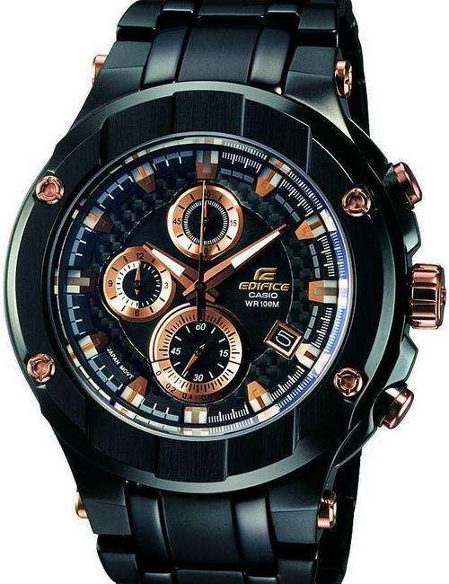 **New** Casio Edifice Men's Sport Chronograph Watch - EFX-500BK-1AV - First on BoB !!!