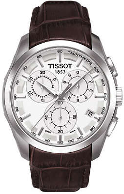 ## NEW ARRIVAL !! ##  BRAND NEW - Tissot Mens Couturier Chronograph Watch W/Box & Papers