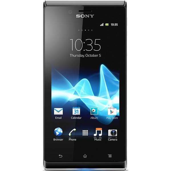 ## Brand New ## Black Sony Xperia J Andriod 4.0 Smartphone, Wi-Fi, Bluetooth - Unlocked