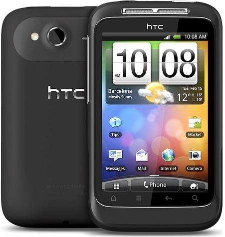 ## Brand New ## HTC Wildfire S - Black Andriod Smartphone, Wi-Fi, Bluetooth - Unlocked