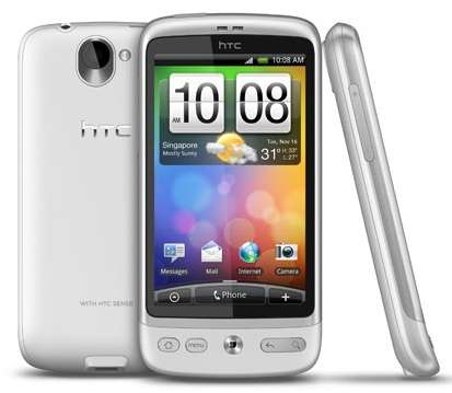 White HTC Desire G7 Andriod 3.7" Smartphone - Wi-Fi, Bluetooth - Unlocked