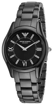 ## NEW ARRIVAL ##  BRAND NEW - Emporio Armani Women's Black Ceramic Watch - Stunning
