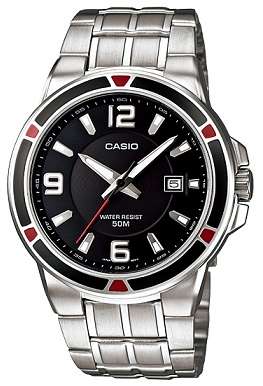 ## NEW ARRIVAL ##  BRAND NEW - CASIO Mens Silver Stainless-Steel Quartz Watch