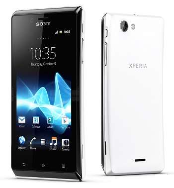 ## FIRST BIDDER WINS !! ## White Sony Xperia J Andriod Smartphone - Unlocked