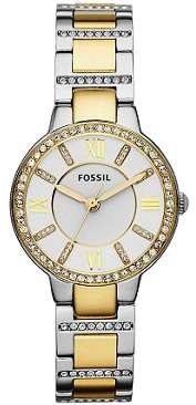 ## NEW ARRIVAL ##  BRAND NEW - FOSSIL Women's Virginia Stainless Steel Watch - Stunning