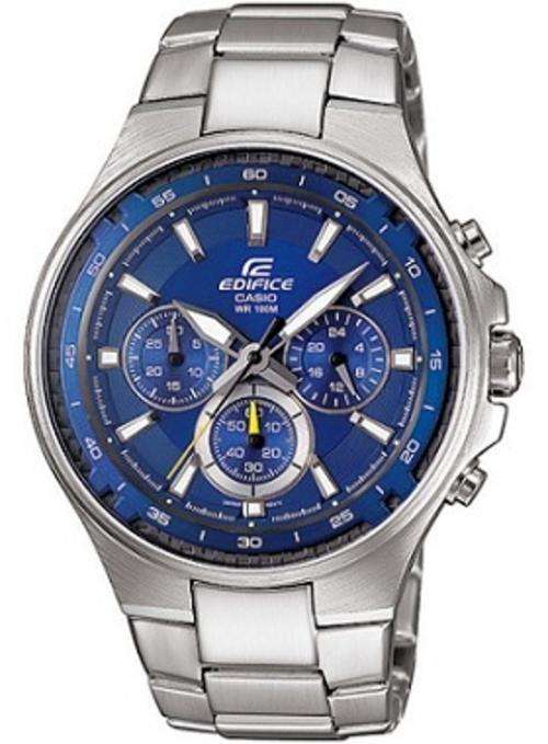 ## VALENTINE SPECIAL ##  BRAND NEW - CASIO EDIFICE Silver Stainless-Steel Watch - Elegant !!